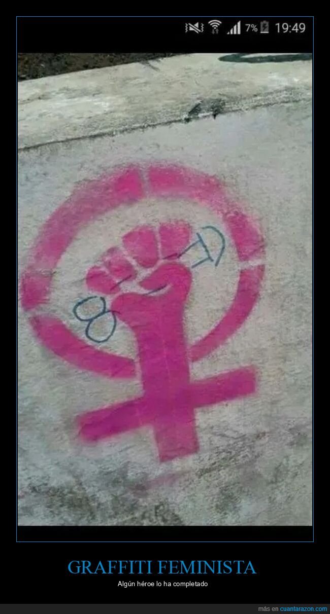 feminismo,graffitis,trolling