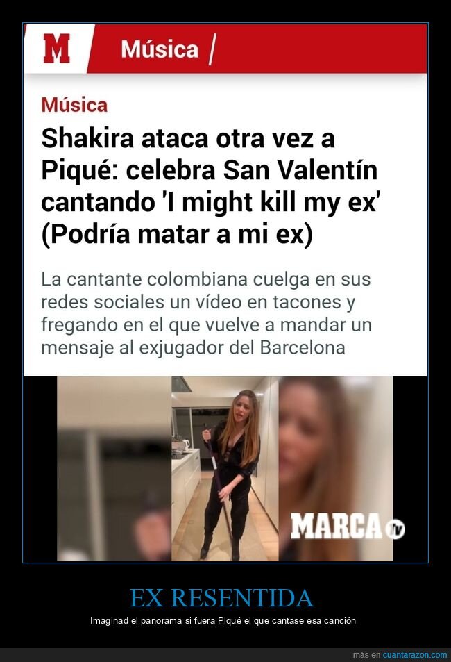 shakira,piqué,cantando