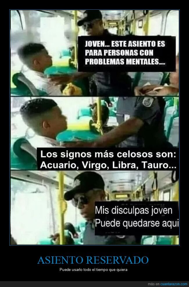 asiento,autobús,horóscopo,problemas mentales