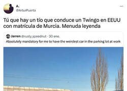 Enlace a ¿Qué hace un Twingo con matrícula de Murcia en EEUU?