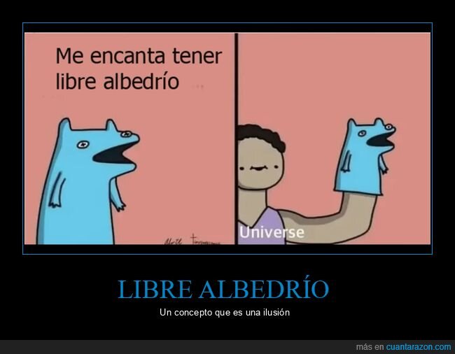 libre albedrío,marioneta