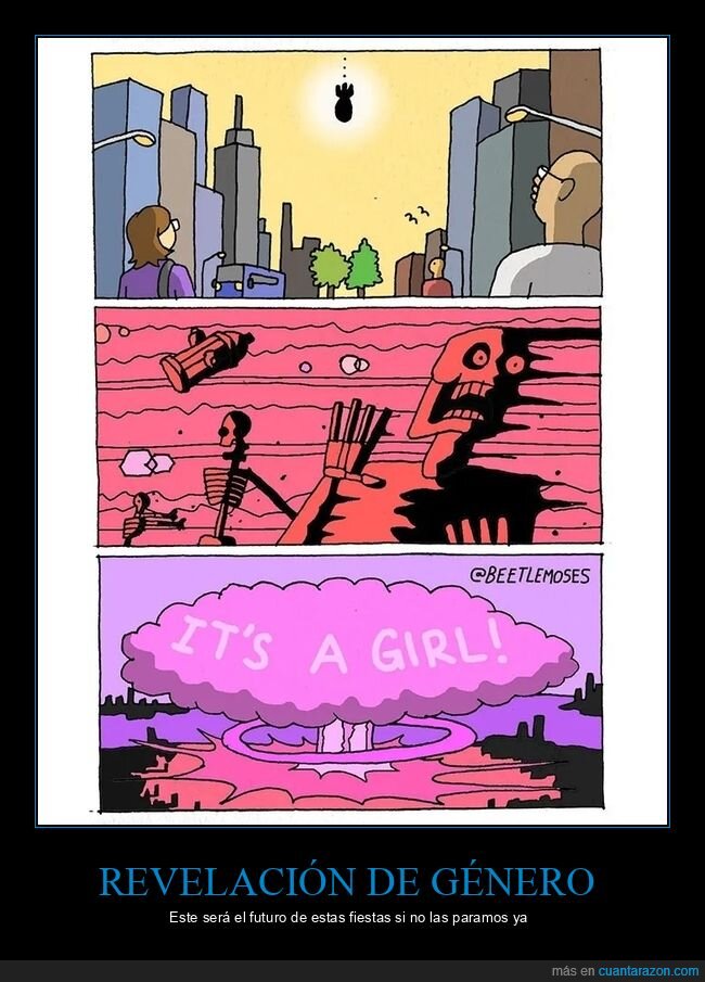 bomba atómica,fiesta de revelación