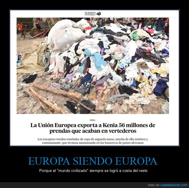 europa,basurero,exportar,kenia,unión europea,áfrica