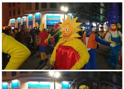 Enlace a Bizarras versiones de los habitantes de Springfield se dieron una vuelta por Zaragoza