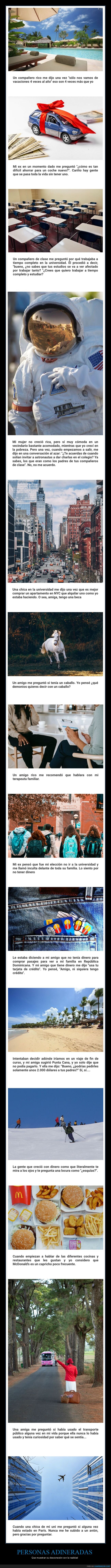 personas adineradas,desconexi&oacute;n,realidad