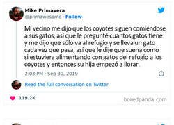 Enlace a Tuits «criminales» que inevitablemente te harán reír aunque no debas