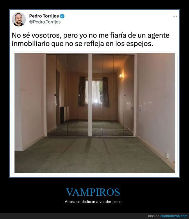 agente inmobiliario,espejo,reflejarse,wtf