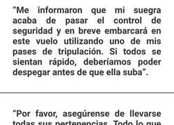 Enlace a Anuncios por megafonía en los aviones que hacen divertido cualquier vuelo