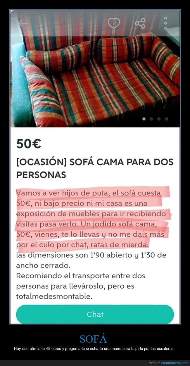 anuncios,sofá,wallapop