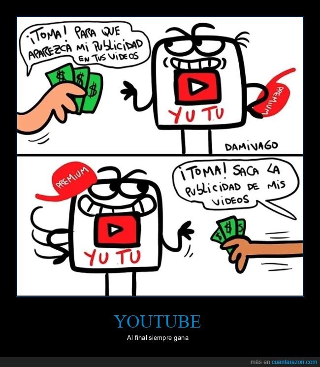 premium,publicidad,youtube