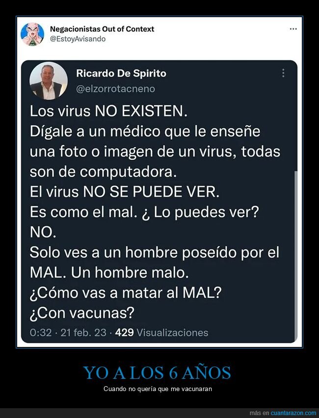 existir,negacionistas,virus