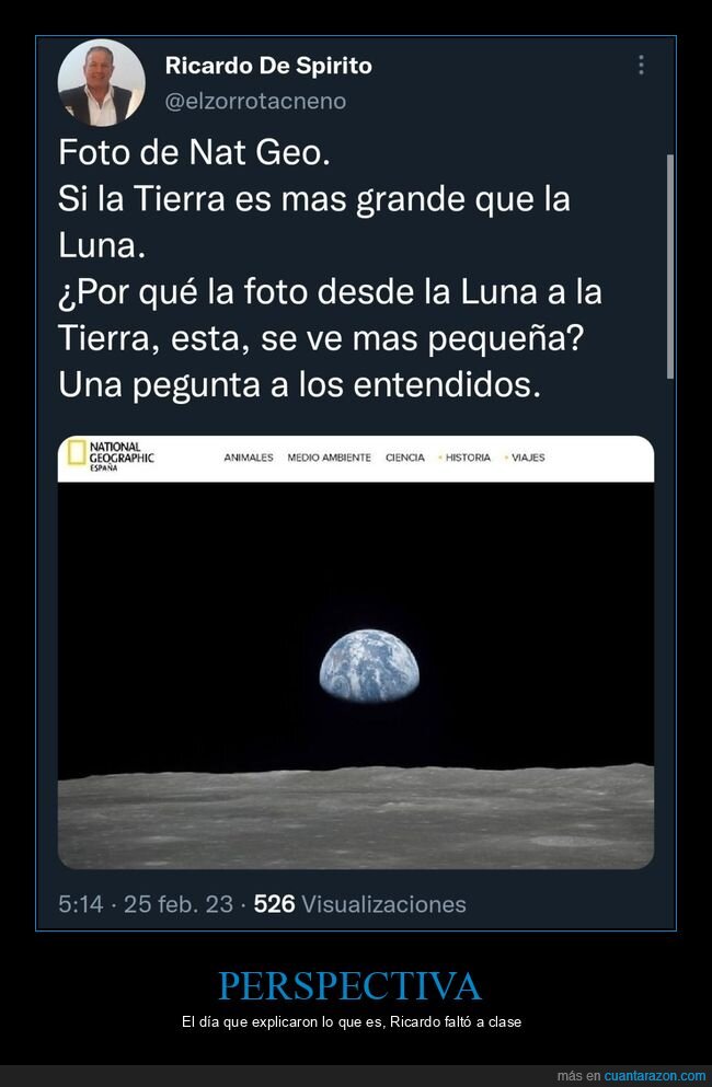 tierra,luna,tamaño,negacionistas