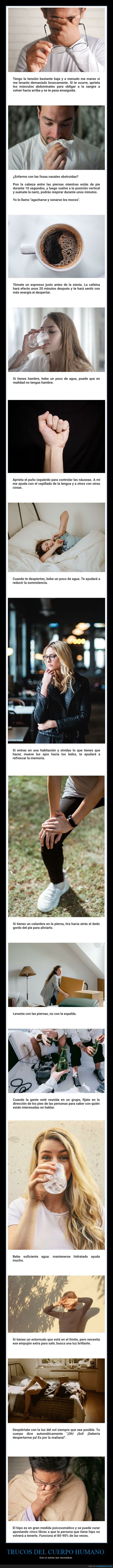 trucos,cuerpo humano