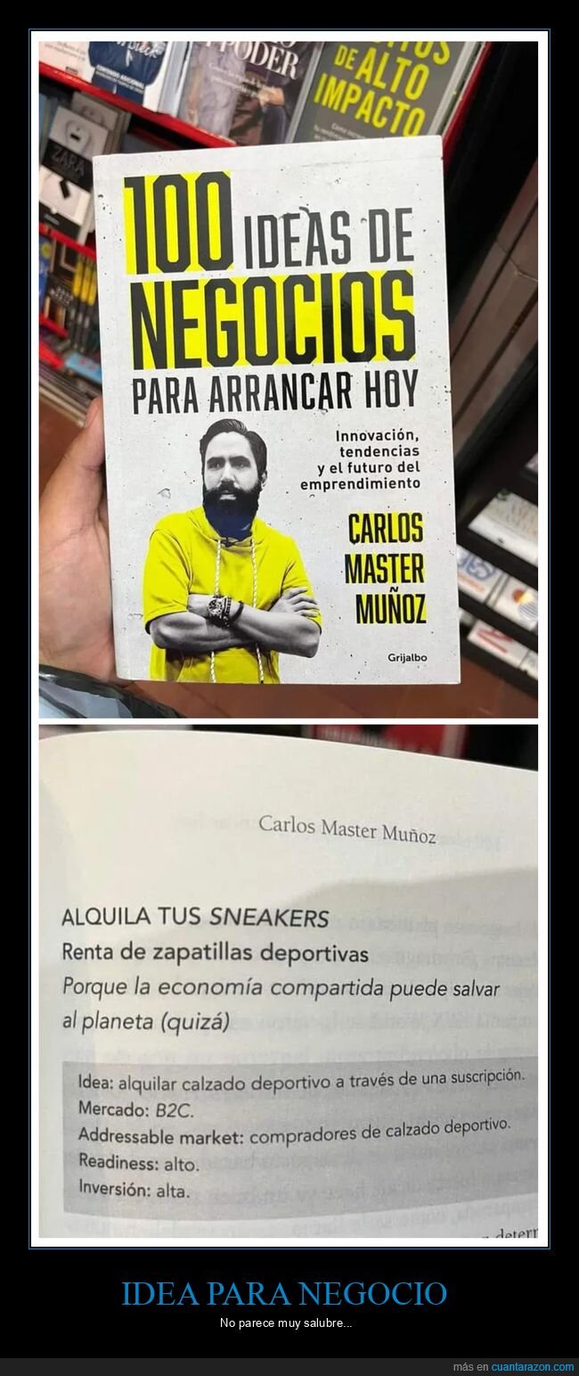 alquilar,ideas,libro,negocios,zapatillas