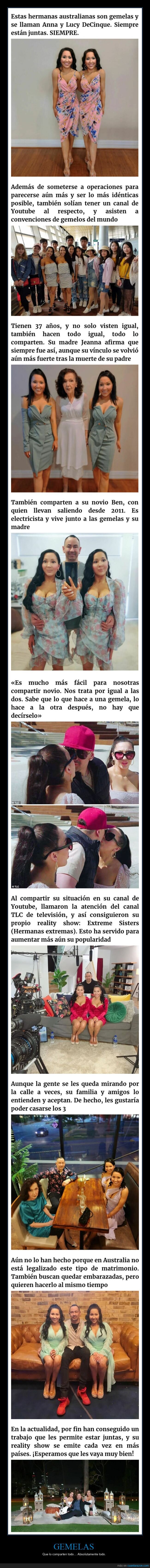 gemelas,compartir,novio