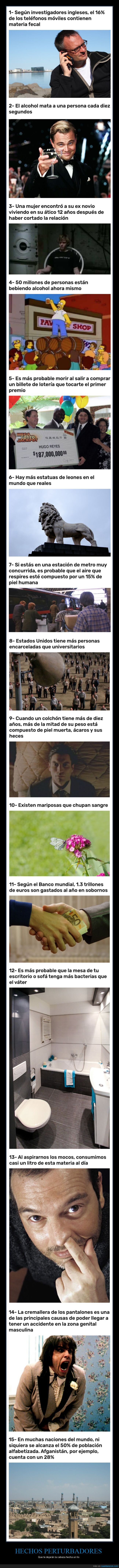 hechos perturbadores,curiosidades