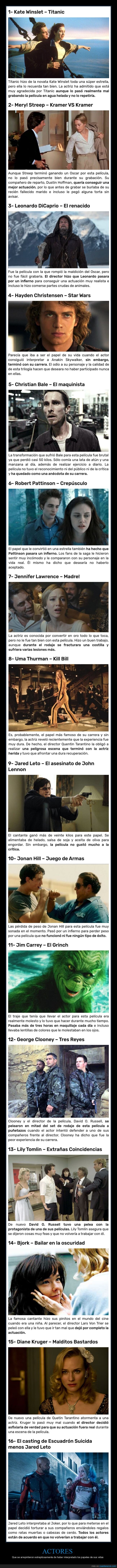 actores,arrepentidos,papeles,películas