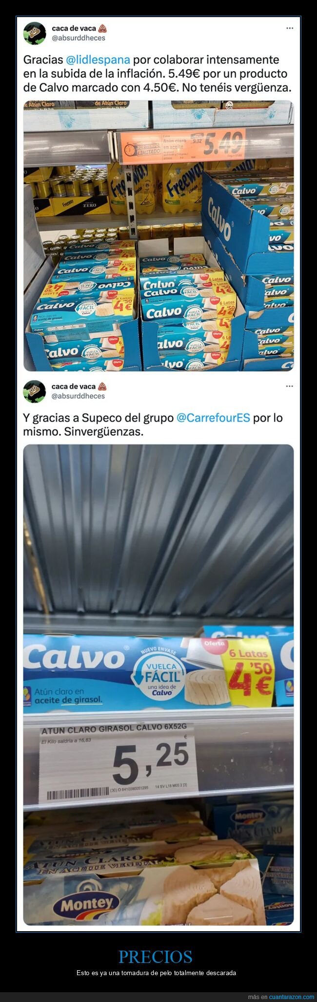atún,inflación,precio,supermercados