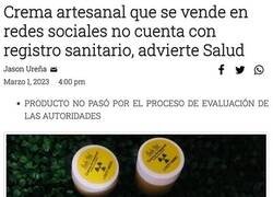 Enlace a No me untaría una crema con ese símbolo en el tarro...