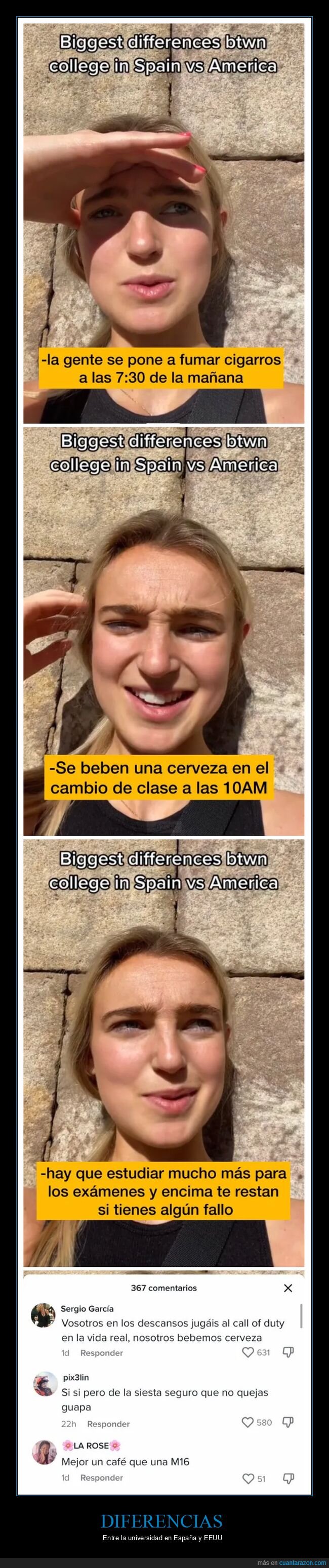 diferencias,eeuu,españa,universidad