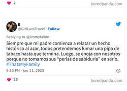 Enlace a Personas cuentan las rarezas de sus familias