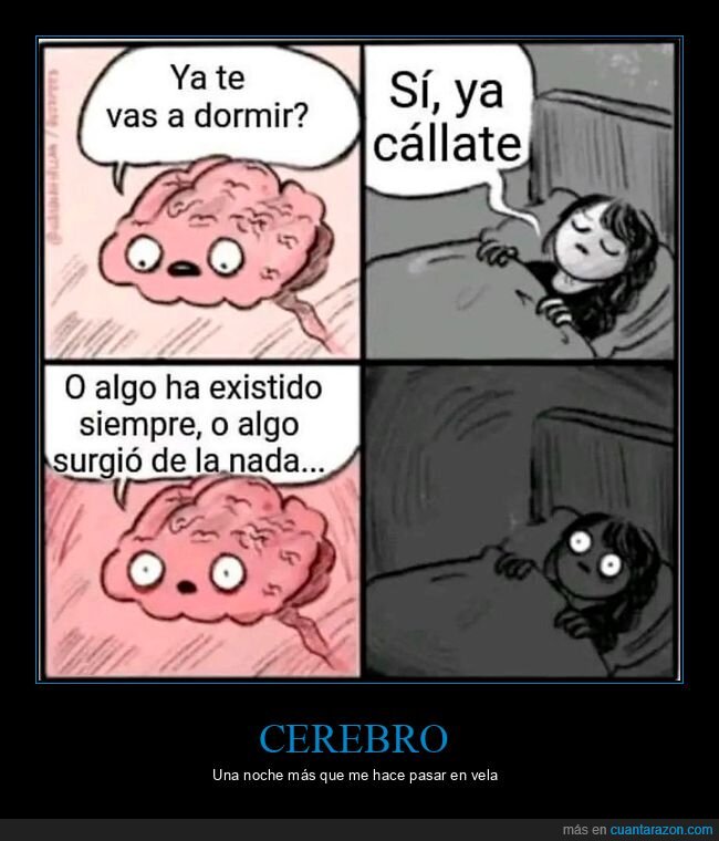 dormir,existir,nada