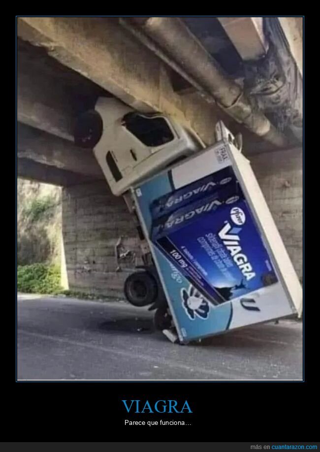 camión,fails,puente,viagra