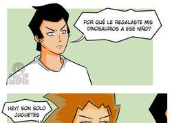 Enlace a Eran sus dinosaurios...