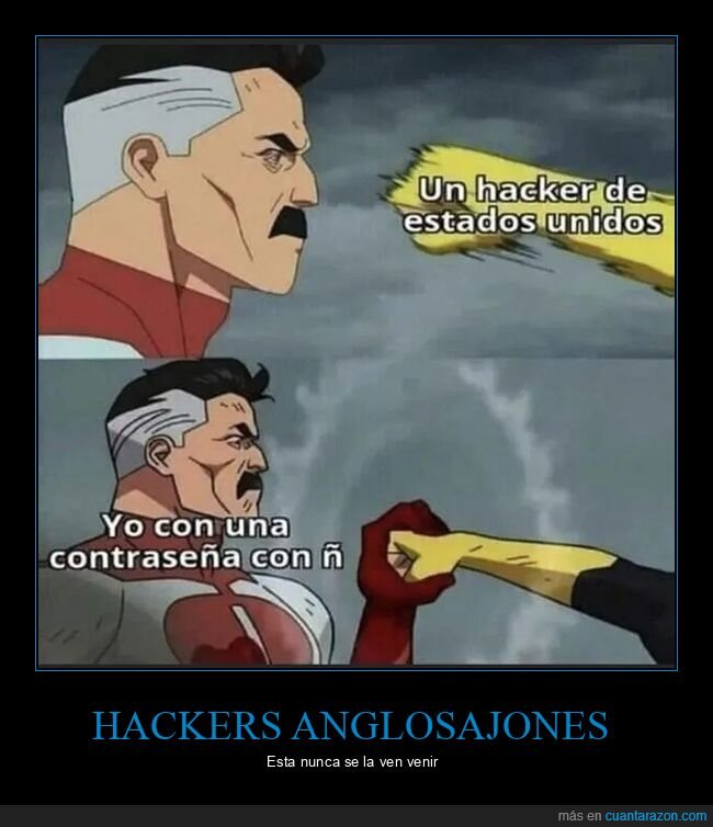 contraseña,eeuu,hacker,ñ