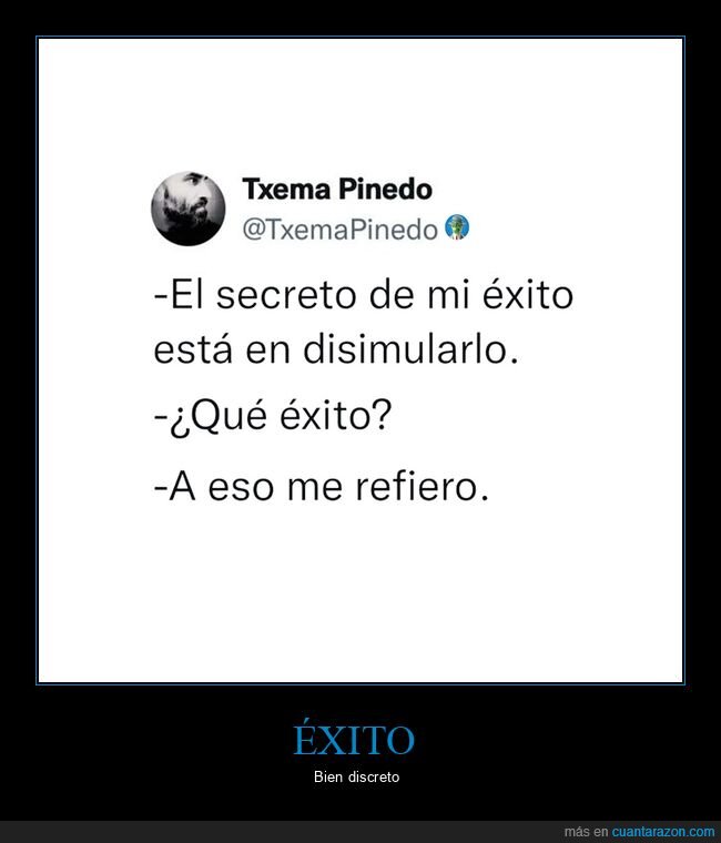 secreto,éxito,disimular