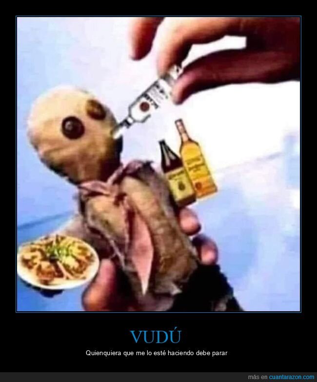 vudú,beber