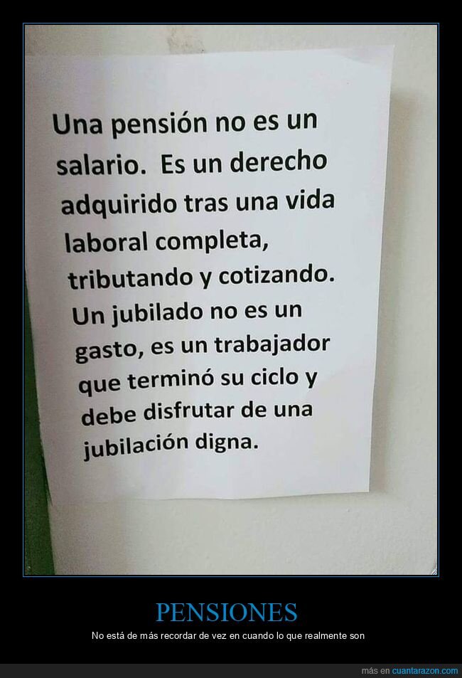 pensiones,salarios,jubilación