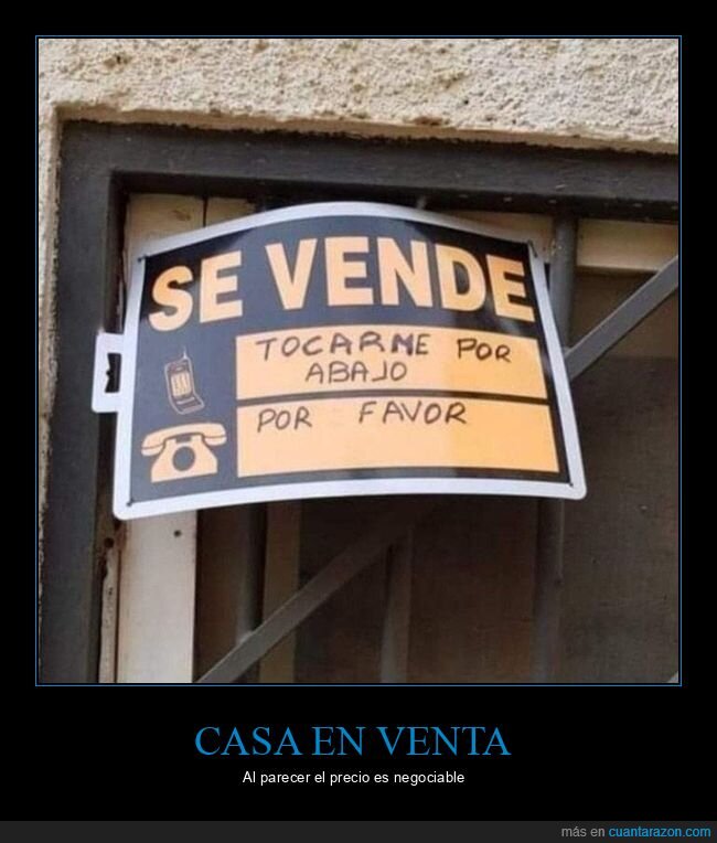 casa,venta,carteles,tocar,abajo