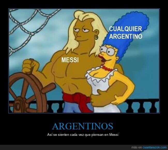 messi,argentinos,simpsons