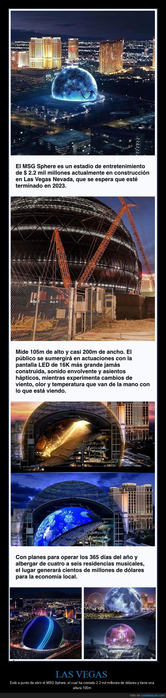 las vegas,msg sphere