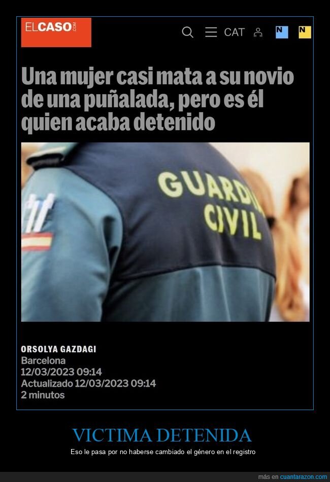 puñalada,novio,detenido