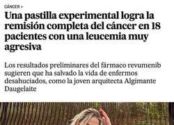 Enlace a Un gran avance en la lucha contra la leucemia