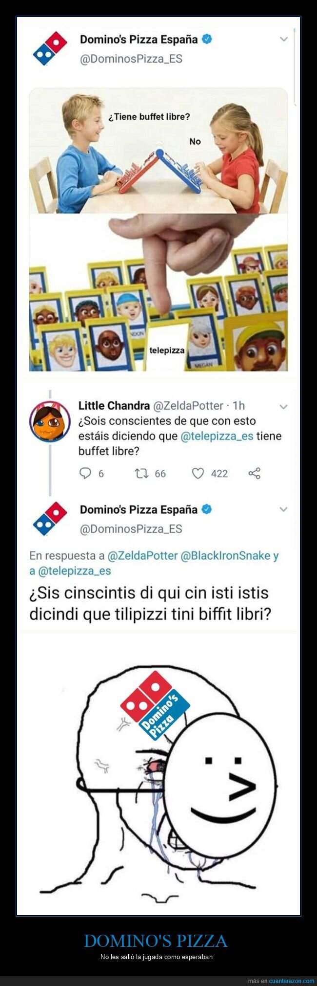domino's,telepizza,buffet libre,fails