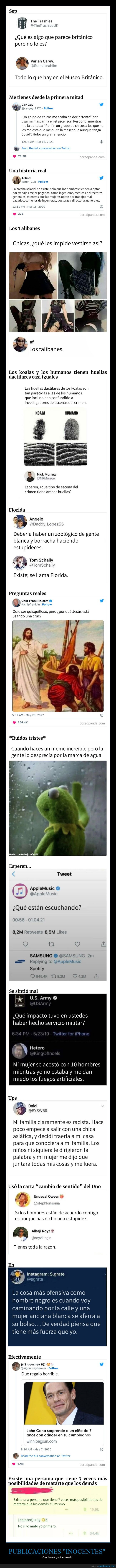 publicaciones inocentes,giro inesperado