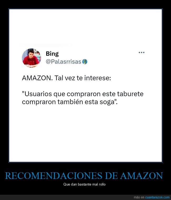 amazon,recomendación,taburete,soga