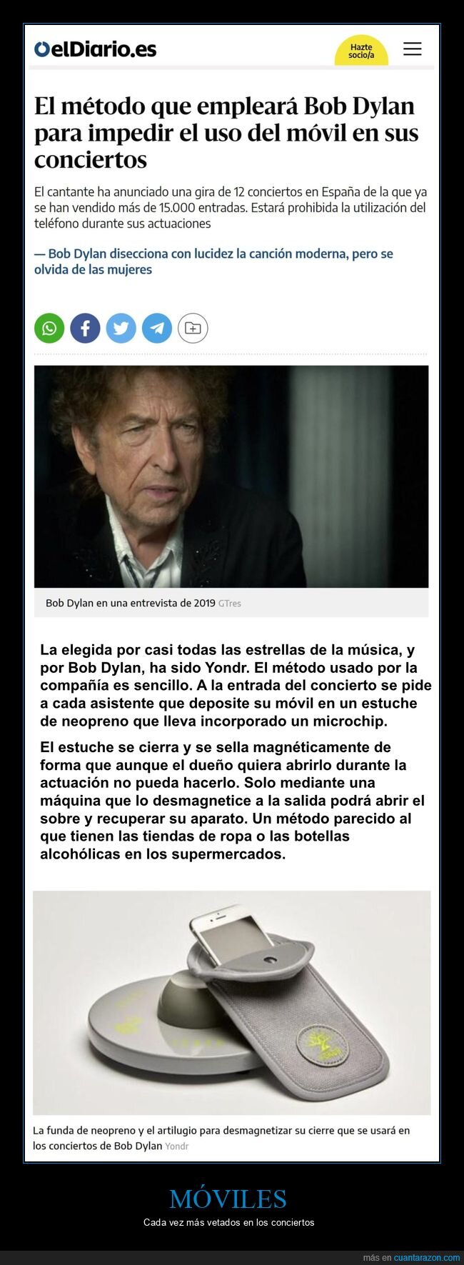 bob dylan,móvil,conciertos