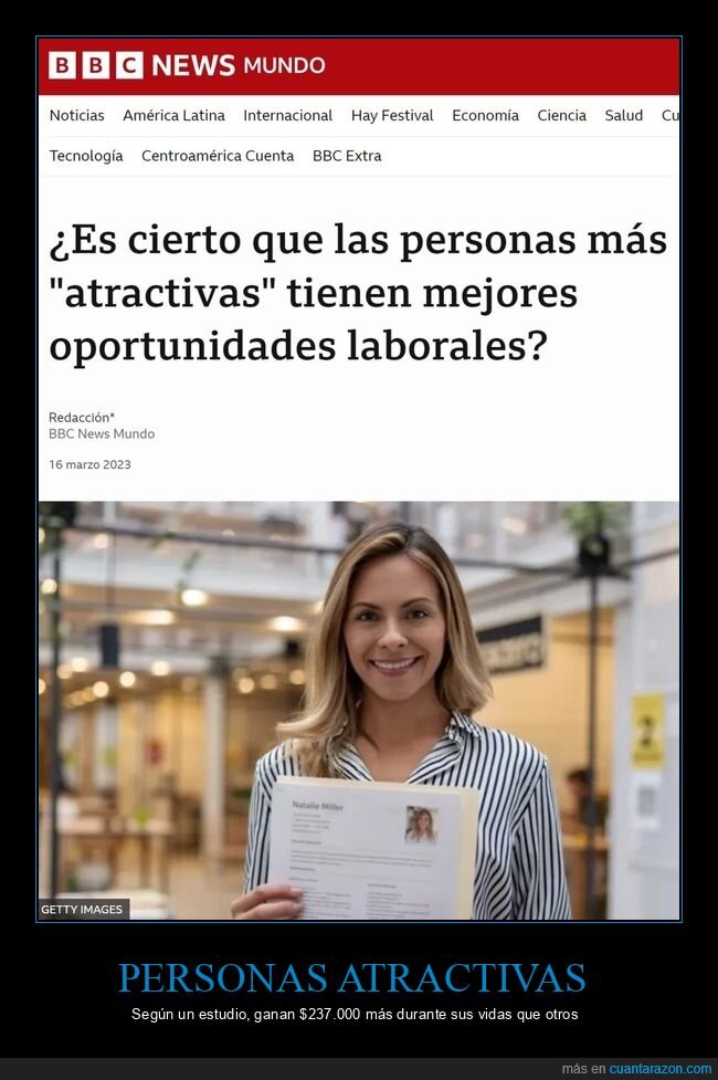 personas atractivas,oportunidades laborales