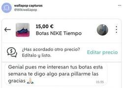 Enlace a Comprador interesado