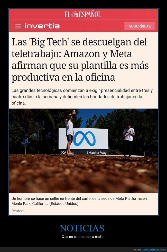 amazon,meta,teletrabajo