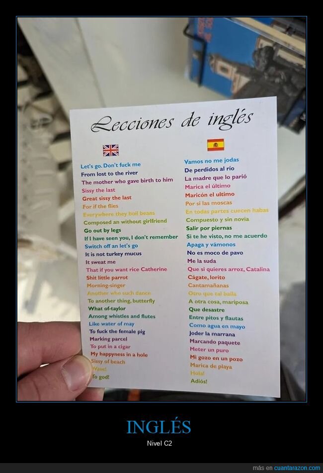 español,inglés