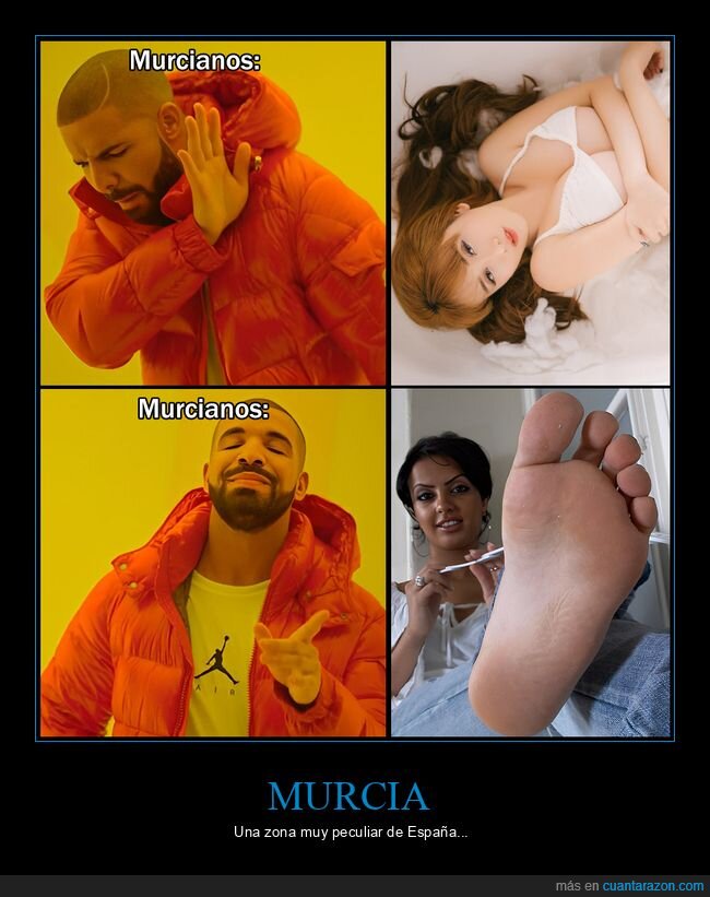 murcia,pies,drake