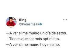 Enlace a Intentando ser más optimista