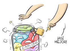 Enlace a Conteniendo emociones