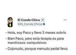 Enlace a Paco va a terapia