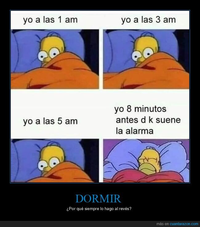 alarma,dormir,homer,simpsons